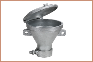 GI Funnel for Earthing Use In India